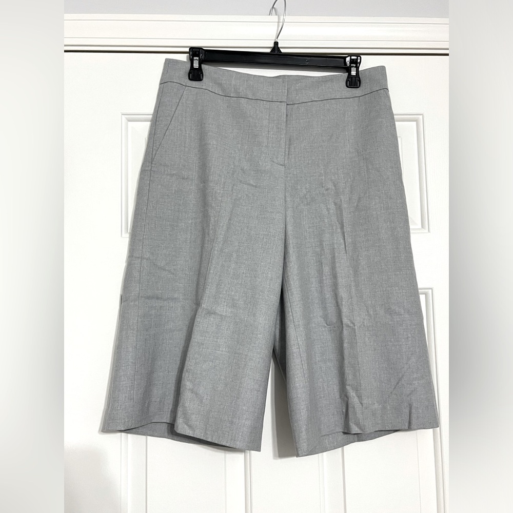 NWOT Japan culotte wool blend in light grey